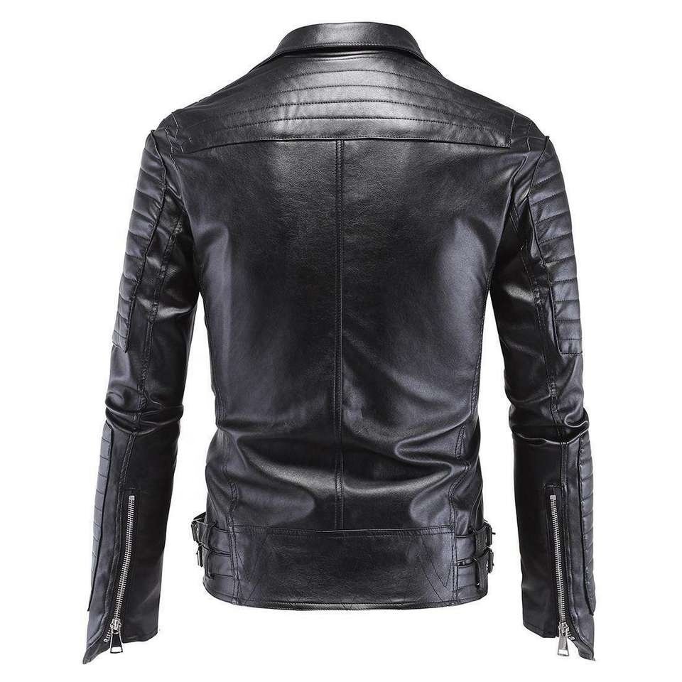 Premium quality jacket for men winter men's leather jackets plus size coat jeans jackets men