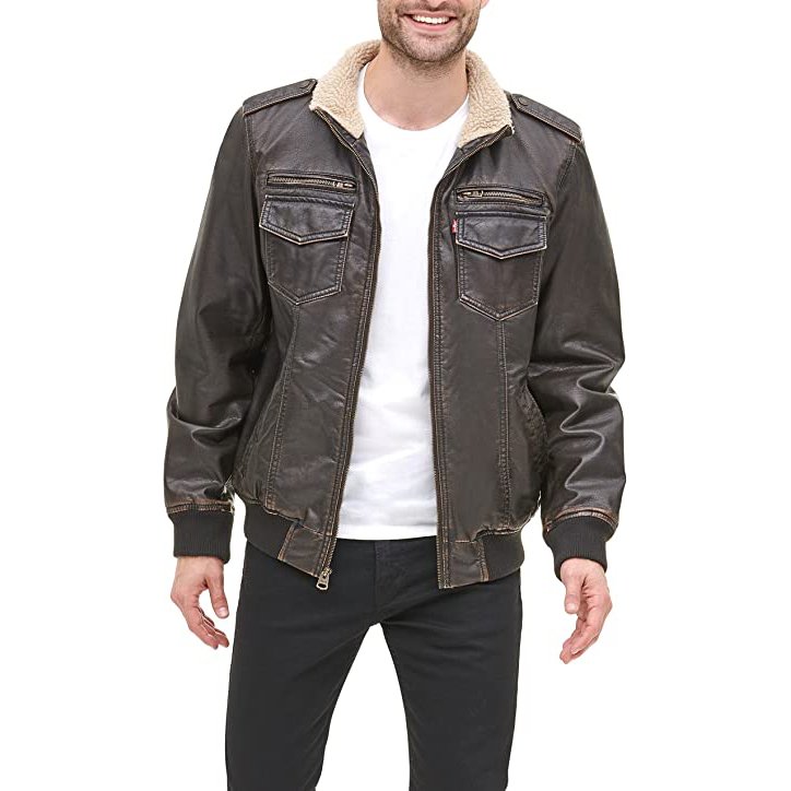 Wholesale Custom Made Motorbike Jackets Factory Made ODM Services Leather Jacket For Mens Street Wear Fashion Casual Style