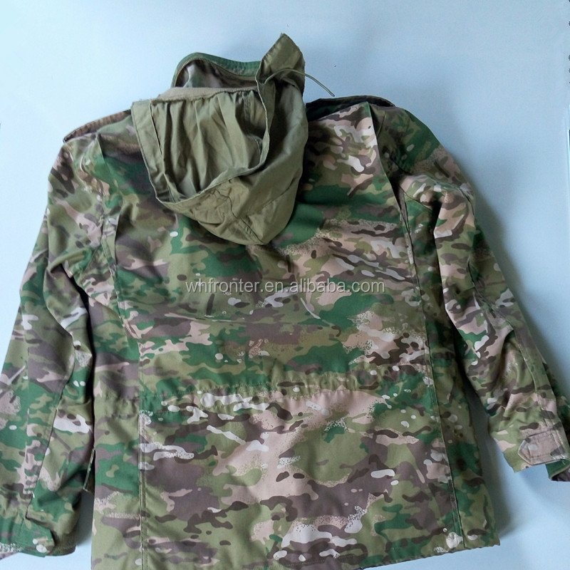 Durable Winter Men's Jacket Keep Warm Uniform Camo Jacket Wholesale M65 Field Jacket