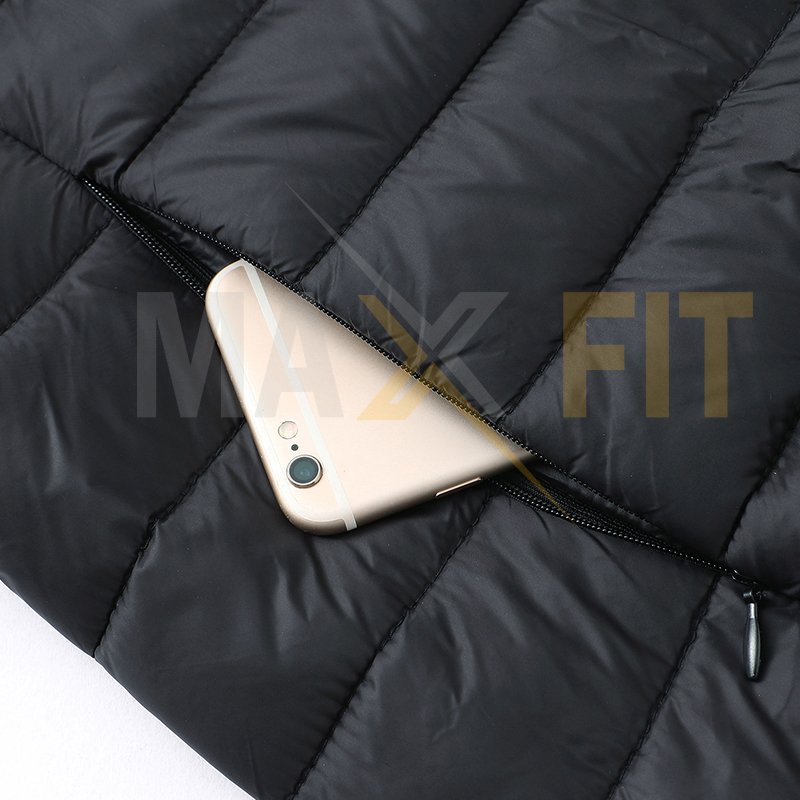 Men Clothing Best Design Customized Custom logo men's fashion winter jacket padded hooded down puffer jacket