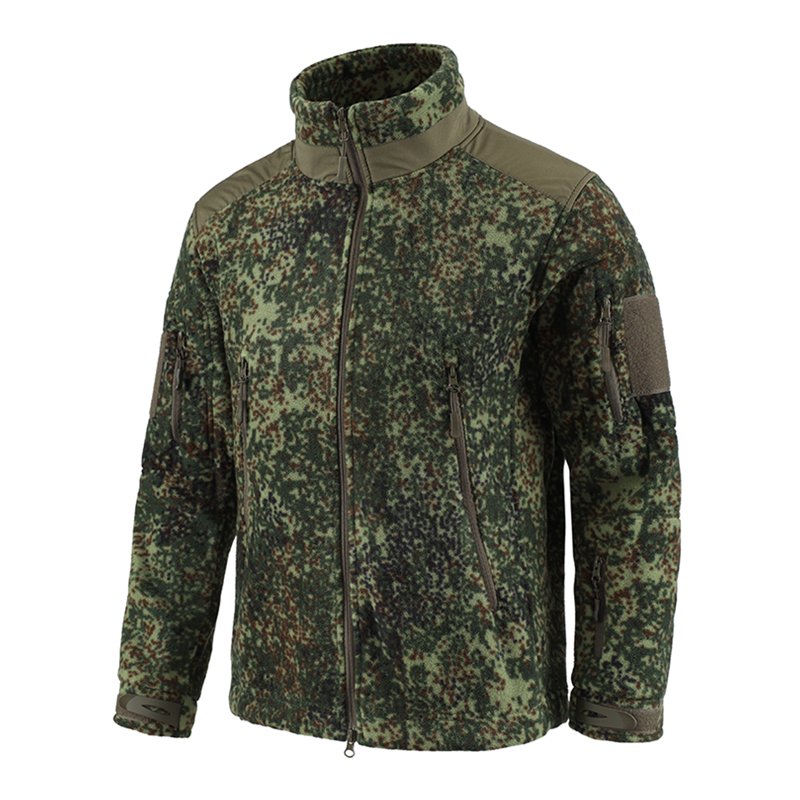 ESDY Men Tactical Winter Thermal Fleece Jacket Soft Shell Hooded Coat for Outdoor Sports Hiking OEM