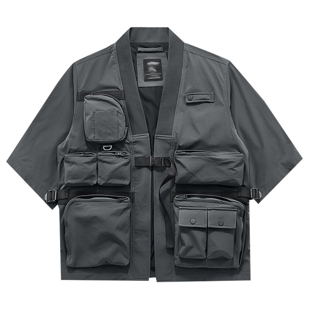 New Men's Jacket Korean Version Casual Designer Jackets Half Sleeve Jackets for Mens