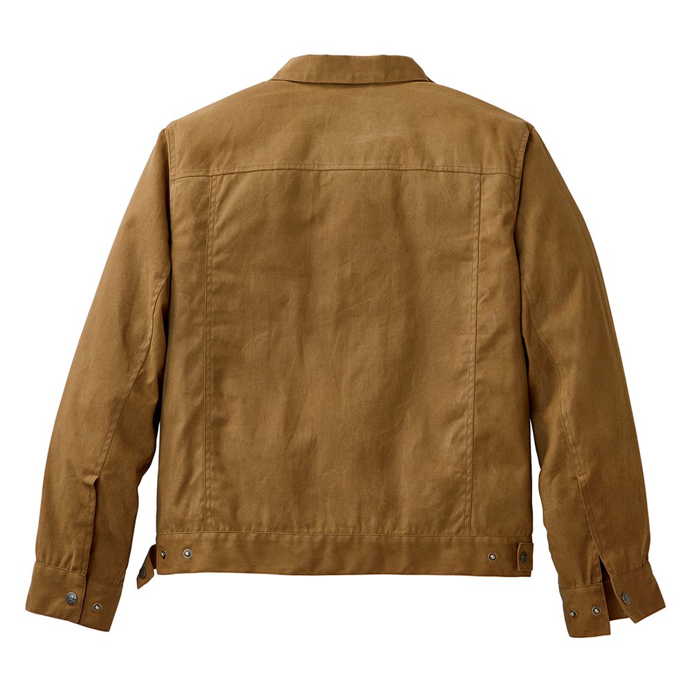 Doger Plain Dyed OEM Designs Mens Waterproof Trucker Jacket Cotton Fabric Casual Woven Winter Jackets Quilted Trucker Jackets