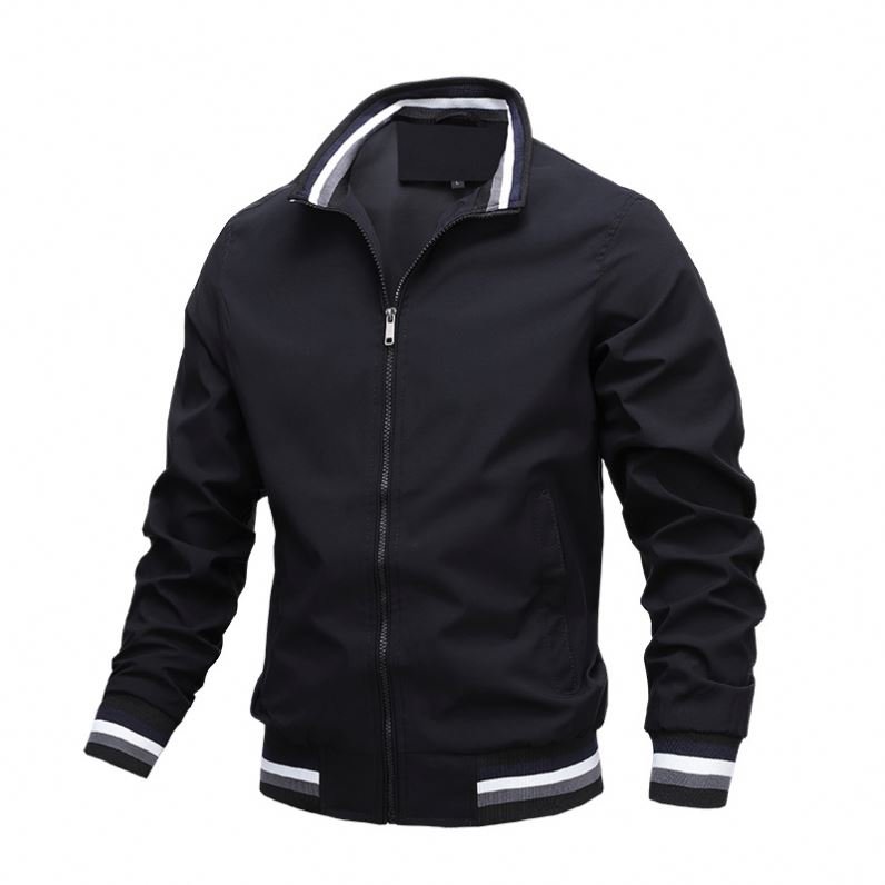 Wholesale Spring&Autumn Light Weight Windbreaker Jogging Tennis Golf Men Outdoor Casual Sports Jacket 8230644