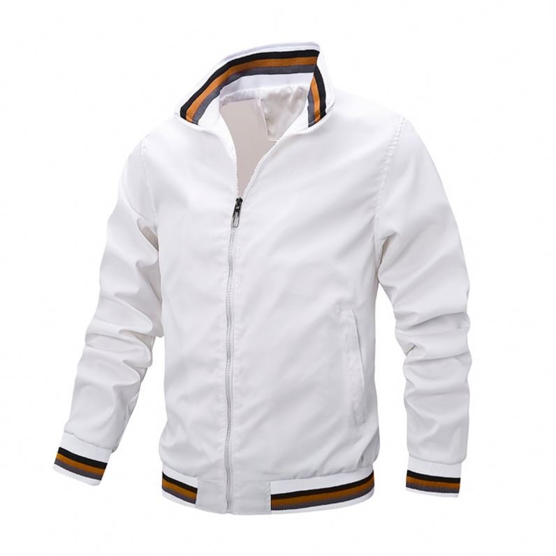 Wholesale Spring&Autumn Light Weight Windbreaker Jogging Tennis Golf Men Outdoor Casual Sports Jacket 8230644