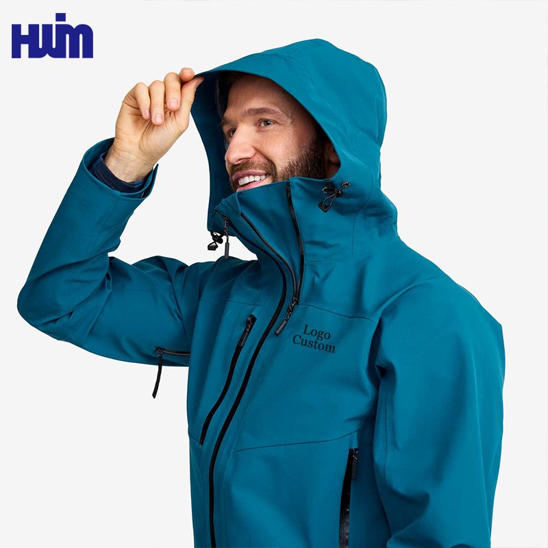 Best Selling Custom Logo High Performance Casual Workwear Full Zip Winter Wind Warm Expedition Men Waterproof Jacket