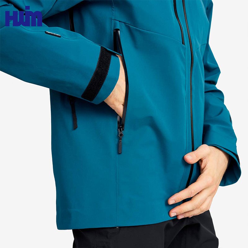 Best Selling Custom Logo High Performance Casual Workwear Full Zip Winter Wind Warm Expedition Men Waterproof Jacket