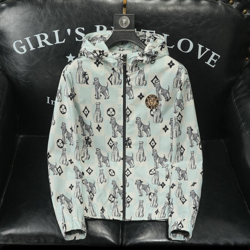 Men's fashion clothes casual jacket Hooded Coat autumn streetwear leather jacket for men