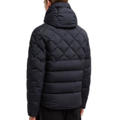 2024 new arrival men's jacket hooded quilted jacket for man regular fit print logo down jacket