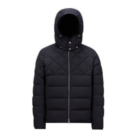2024 new arrival men's jacket hooded quilted jacket for man regular fit print logo down jacket