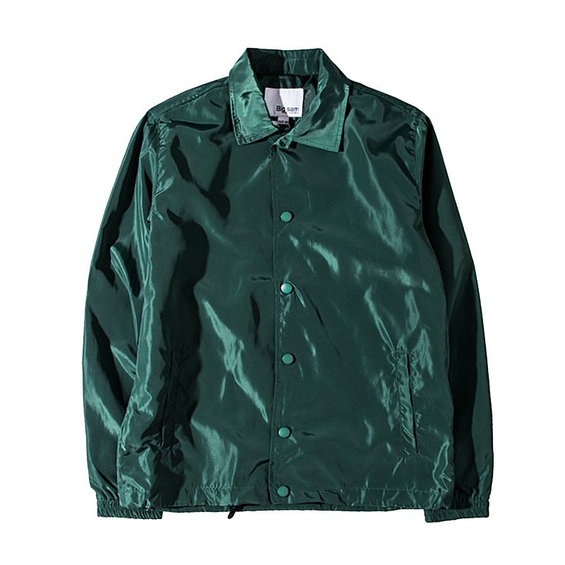 Hot Sale Men's Jacket Blank Quilted Nylon Plus Size Custom Outdoor Windbreaker Men's Coaches Jacket