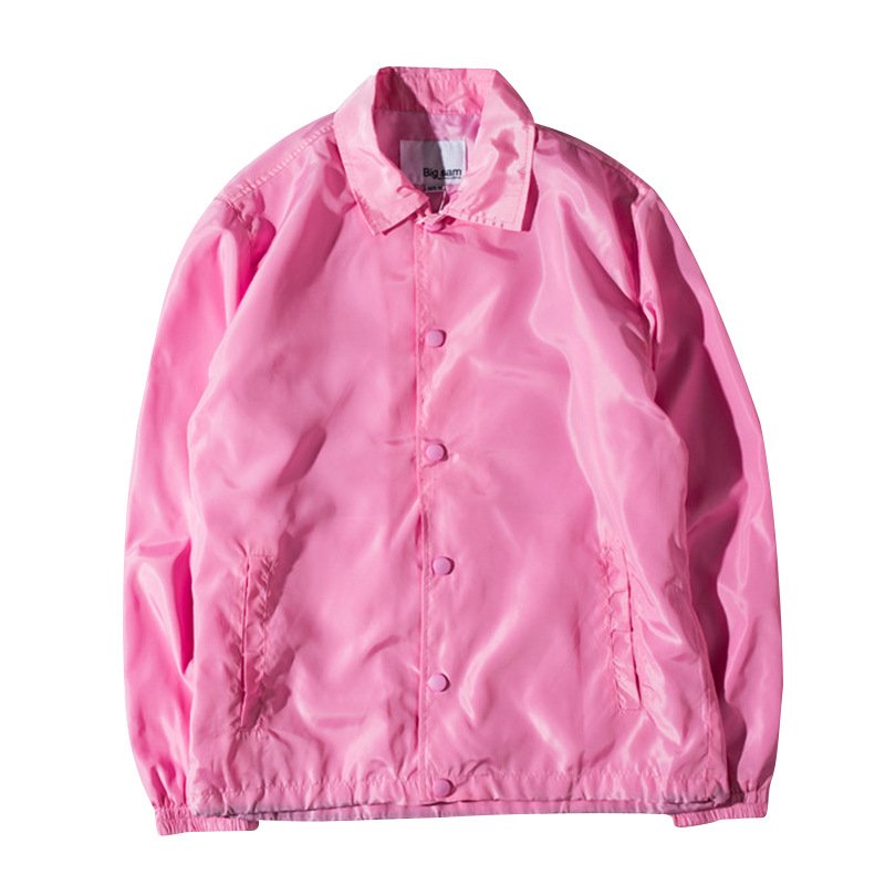 Hot Sale Men's Jacket Blank Quilted Nylon Plus Size Custom Outdoor Windbreaker Men's Coaches Jacket