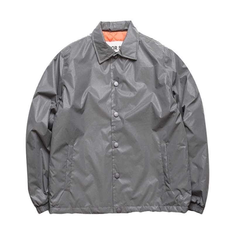 Hot Sale Men's Jacket Blank Quilted Nylon Plus Size Custom Outdoor Windbreaker Men's Coaches Jacket