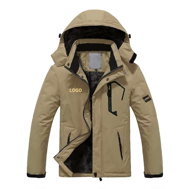 2024 hot sale men's waterproof jacket Outdoor Hiking windbreak Coats Waterproof Puffer Jacket for Winter Ski Man Jacket