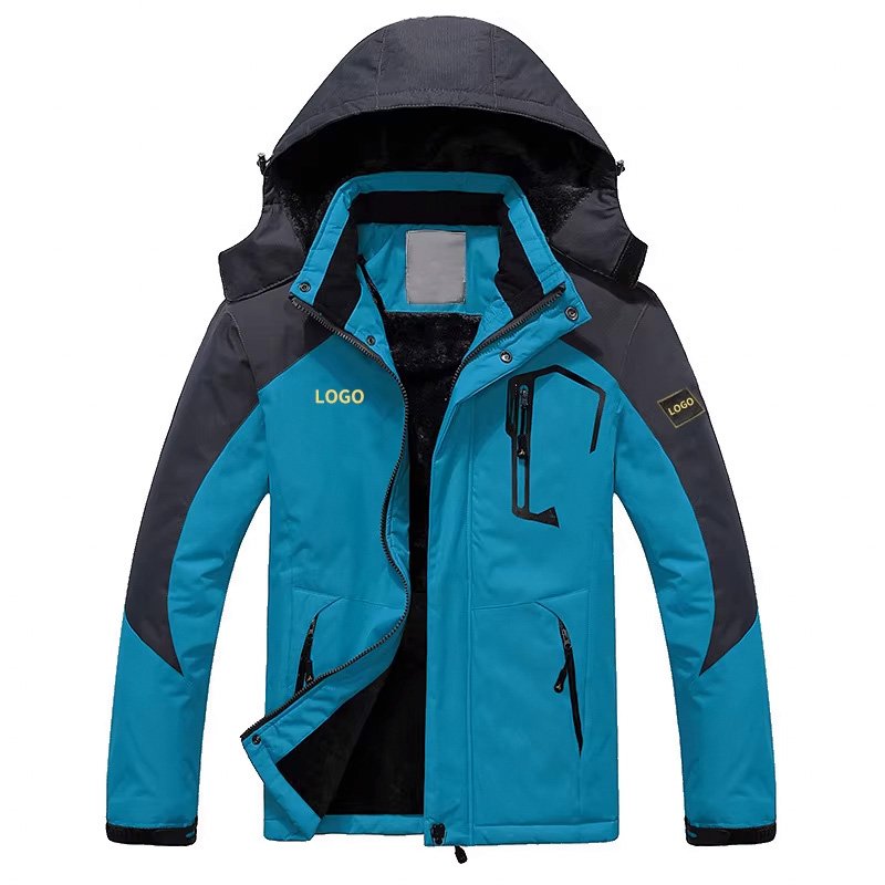 2024 hot sale men's waterproof jacket Outdoor Hiking windbreak Coats Waterproof Puffer Jacket for Winter Ski Man Jacket