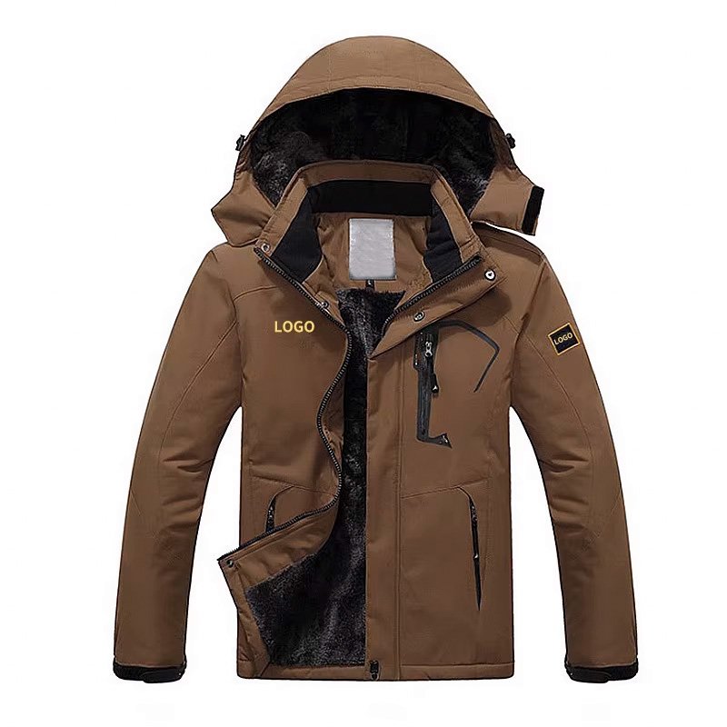 2024 hot sale men's waterproof jacket Outdoor Hiking windbreak Coats Waterproof Puffer Jacket for Winter Ski Man Jacket