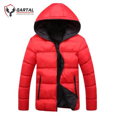 Men's Black Quilted Puffer Coat Quick Dry Warm Winter Outwear 100% Polyester down Jacket Overcoat with Regular Length