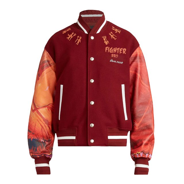 baseball varsity men custom satin letterman bomber jacket