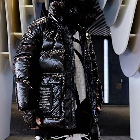 Fashion New Bright Leather Men Winter Puffer Jacket Casual Thicken Warm Down Outwear Waterproof Hooded Down Coat Men Clothing