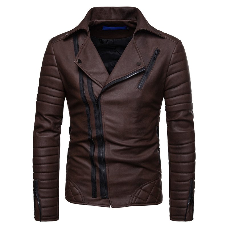 Custom Genuine Cowhide Leather Jacket Wholesale Windbreaker Clothing Black Color Men's Fashion Leather Jackets For Men