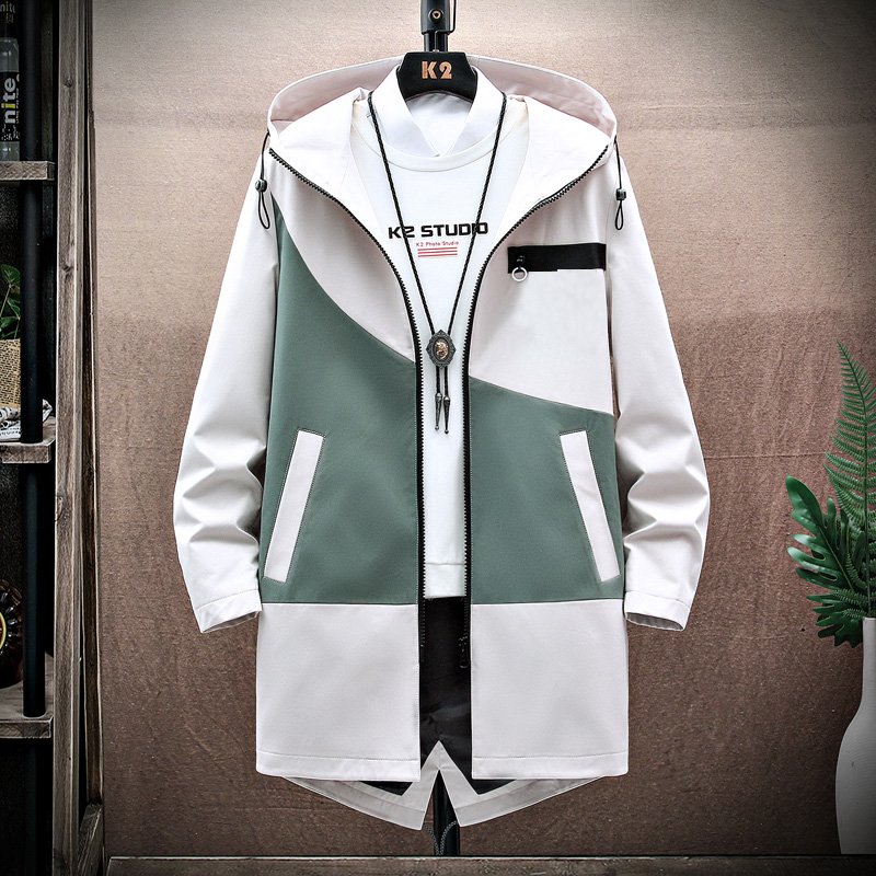 Custom Men's Jacket 2022 New Solid Color varsity jacket Spring And Autumn Handsome Casual plus size for men's jackets coats