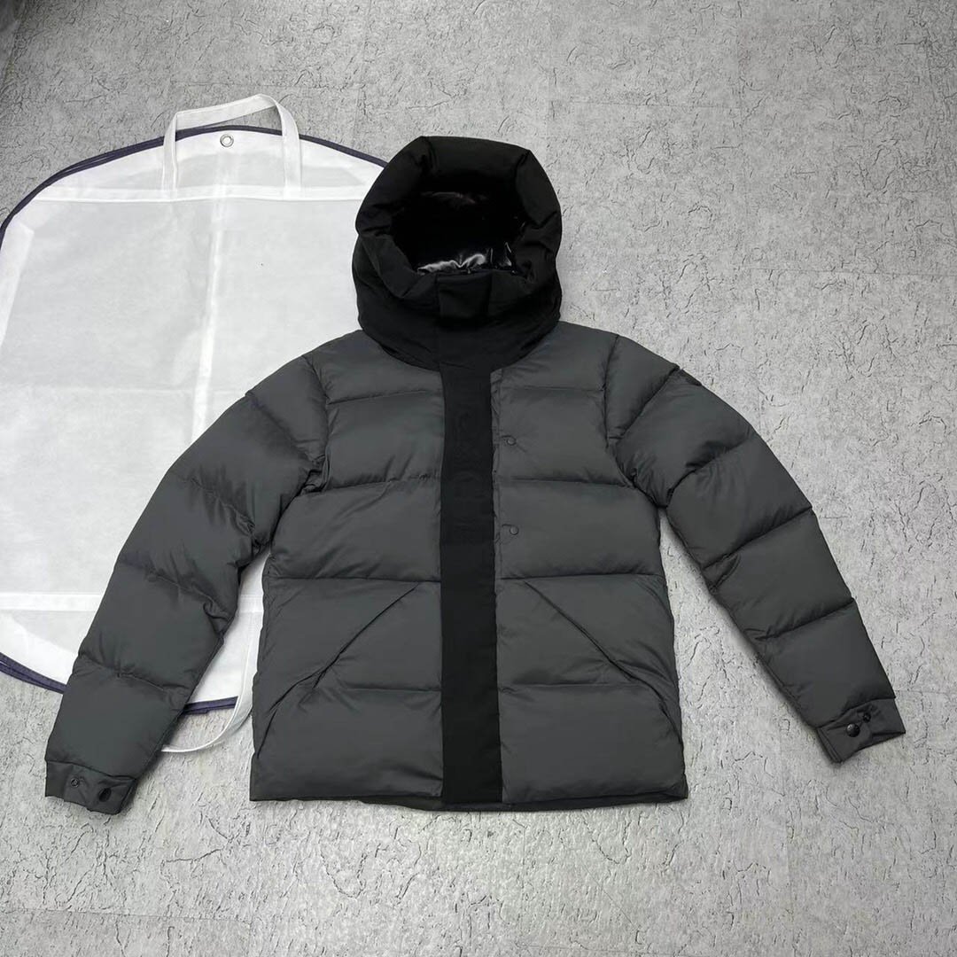 Palm Moose Men's Top Quality Winter Coat Lightweight Hooded Puffer Down Jacket
