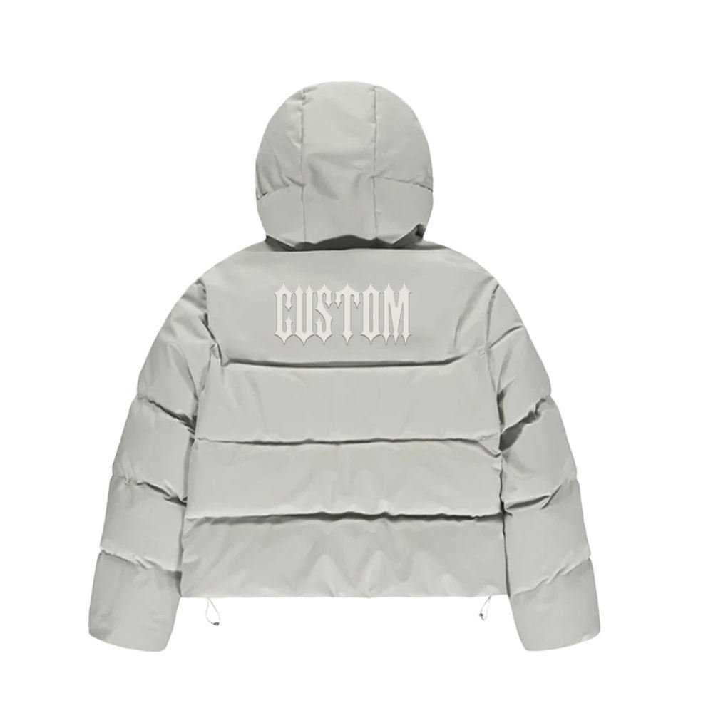 Custom Trapstar Decoded Hooded Puffer Jacket For Men'S Irongate Detachable Hooded Warm Winter Plus Size Men'S Puffer Coat Jacket