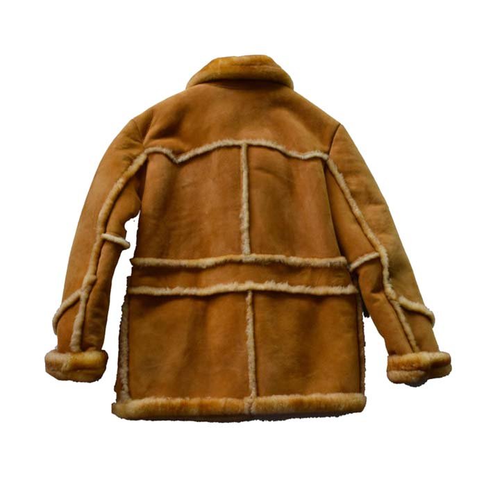 GENUINE SHEEPSKIN COAT WITH INDISE FUR