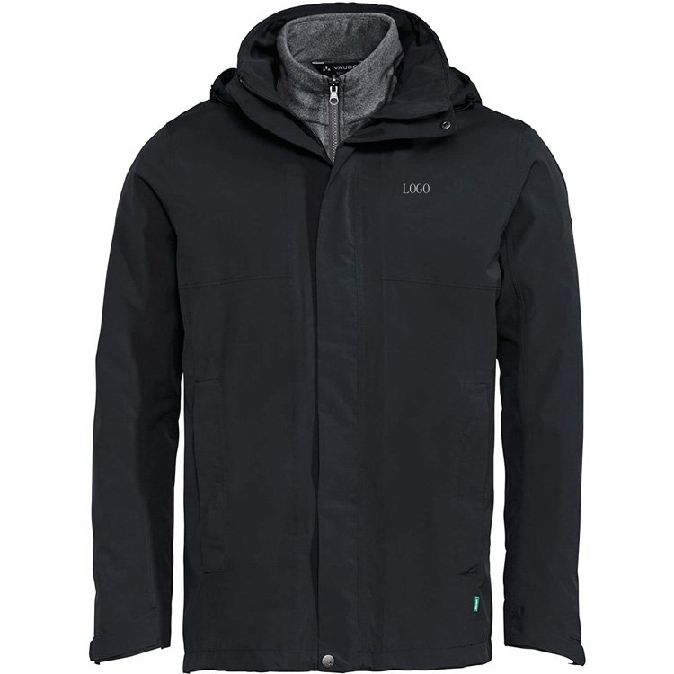 High Quality Men's 3 In 1 Waterproof Jackets Light Weight Outer Coat Fleece Inner Jacket Soft shell Outdoor Clothing