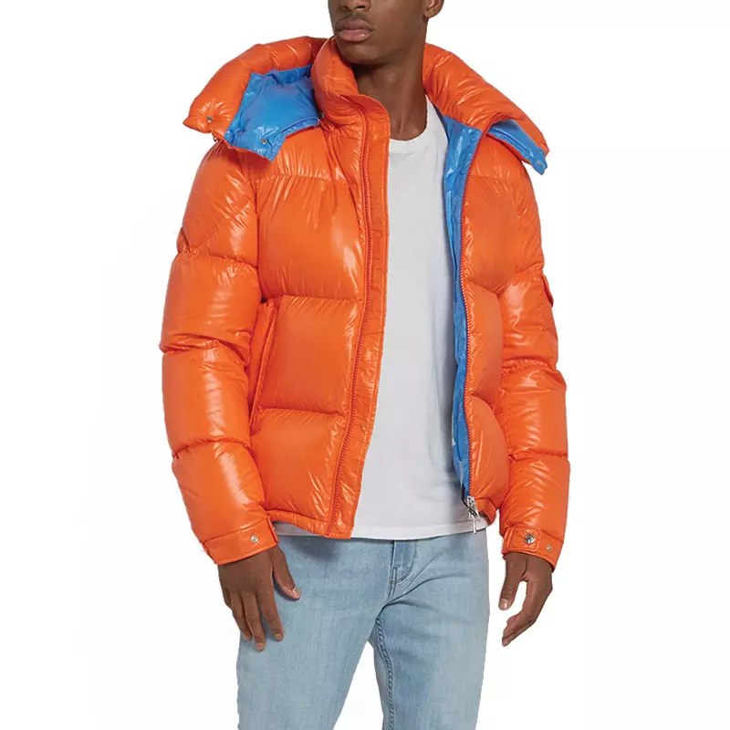 Wholesale Oversized Bubble Designer Plus Size Men's Winter Down Puffer Casual Puff Jackets Designer Puff Padded Coat