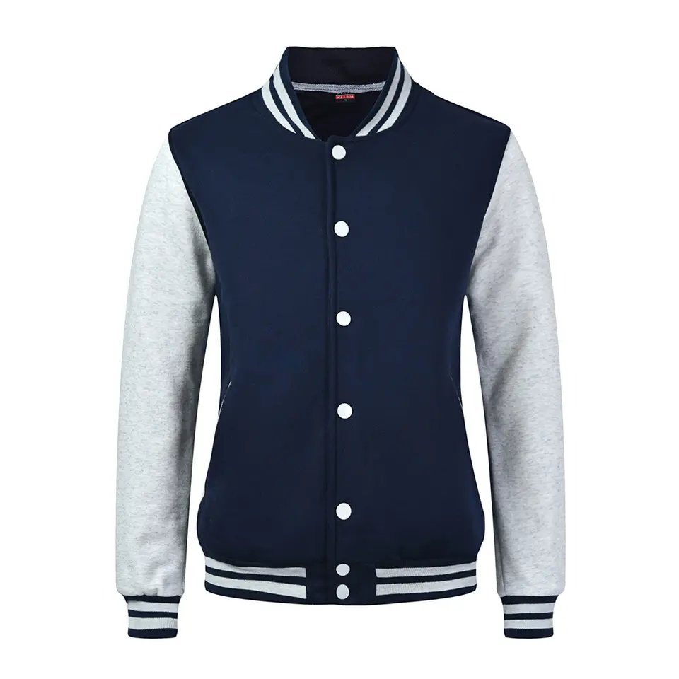 custom logo plain men's versity college jackets wholesale blank varsity jackets usa size letterman varsity jacket
