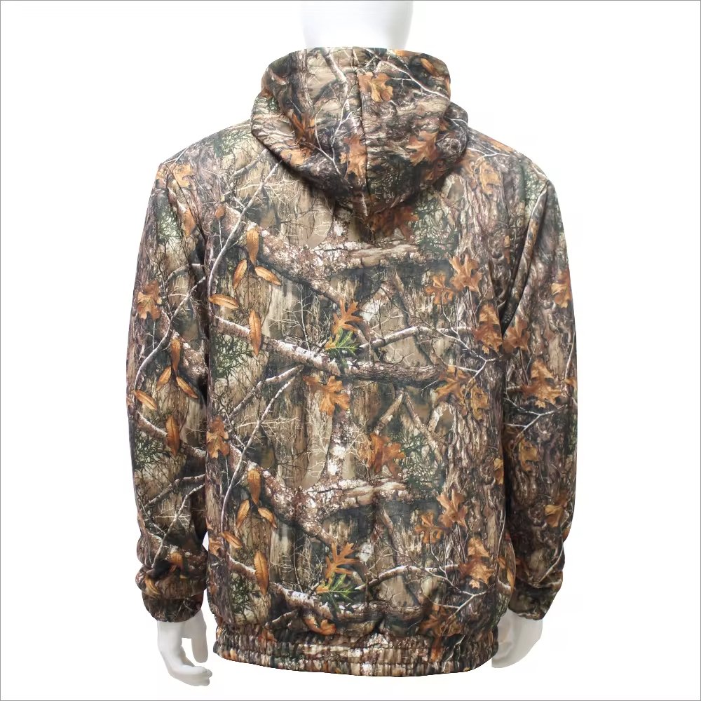 Hunting Heated Hoodies 5V Winter Heat Jacket Camouflage Outdoor Fishing Thick Adults Men Winter Products 2024 USB Heated Jacket