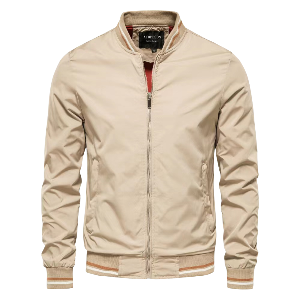 2024 fashion streetwear zip pocket bomber jacket men logo customize windbreaker men jacket high quality men's coats