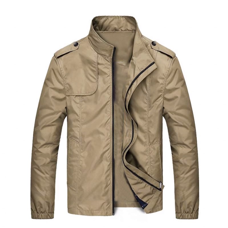 Windproof Men Coat Tongyang Mens Jacket Plus Size Outerwear Autumn Spring Model Wholesale Mens Clothing