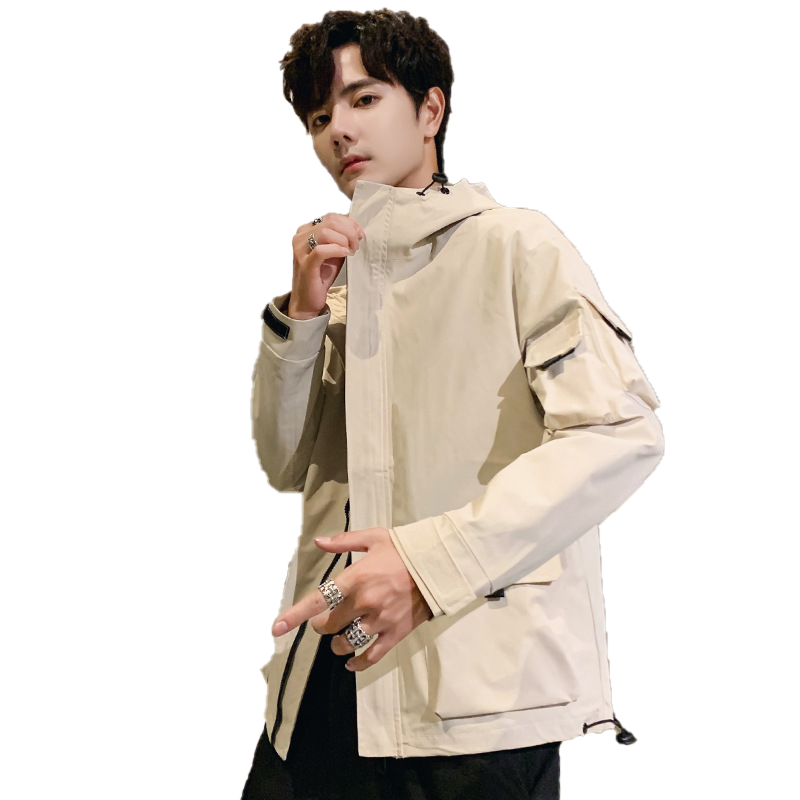 Winter Products 2023 Men's Jacke O-neck Men's Longcoren Jacket Soft Shell Hood Coat Plus Size Men's Jackets Motorcycle Jacket