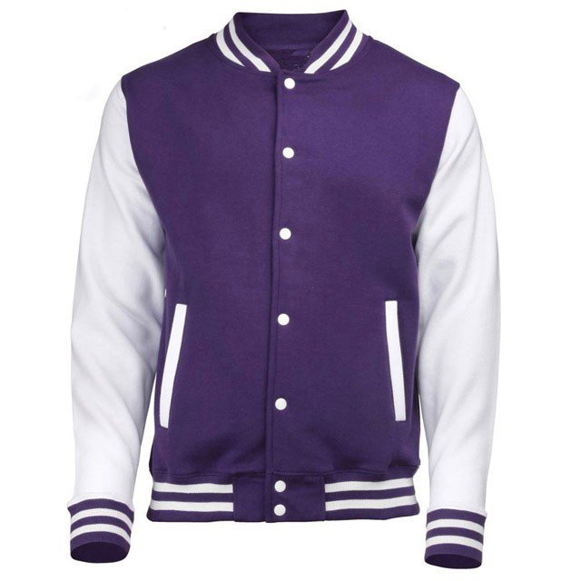 Factory Price Wholesale Custom Design Baseball Jacket Long Sleeves Unisex Sport Wear Varsity Jacket