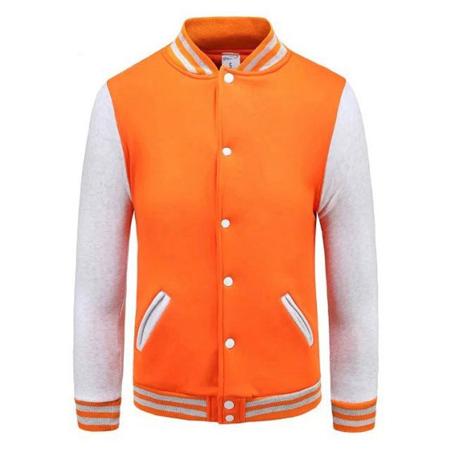 Factory Price Wholesale Custom Design Baseball Jacket Long Sleeves Unisex Sport Wear Varsity Jacket