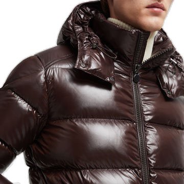 Luxurious quality custom puffer jacket double zipper head men's jacket hooded fashion men's winter jackets