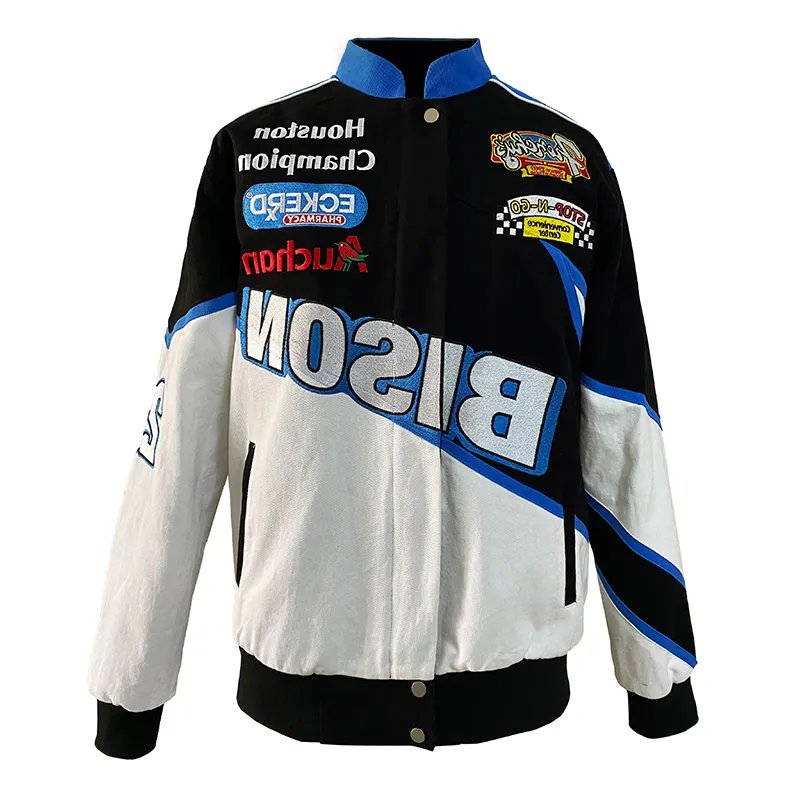 OEM Hip Hop Varsity Jacket Men Towel Embroidery Letter Patch Baseball Jackets Casual Oversized Coat Streetwear Unisex Jackets