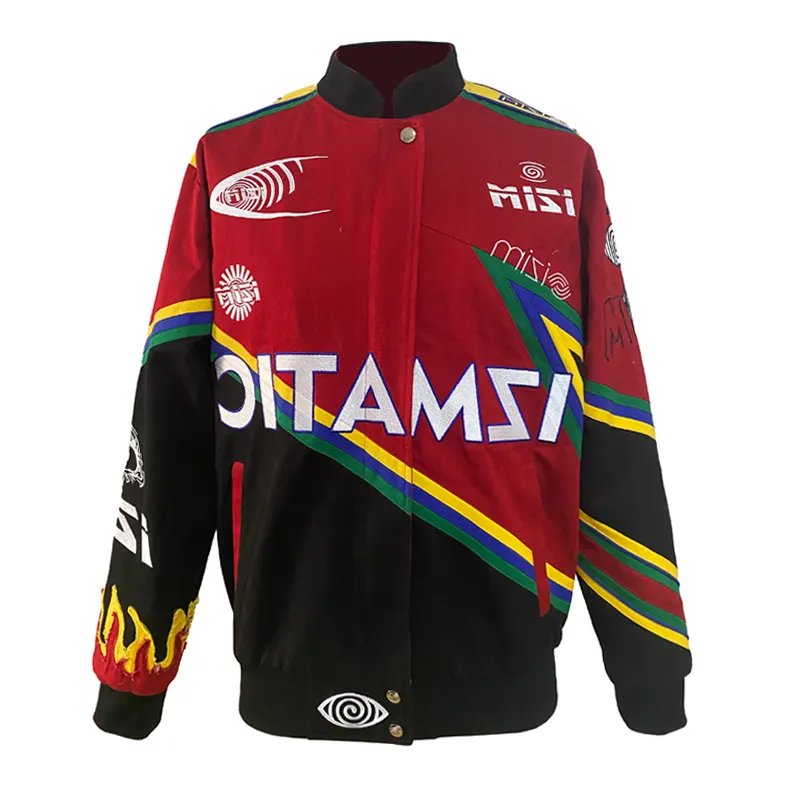 OEM Hip Hop Varsity Jacket Men Towel Embroidery Letter Patch Baseball Jackets Casual Oversized Coat Streetwear Unisex Jackets