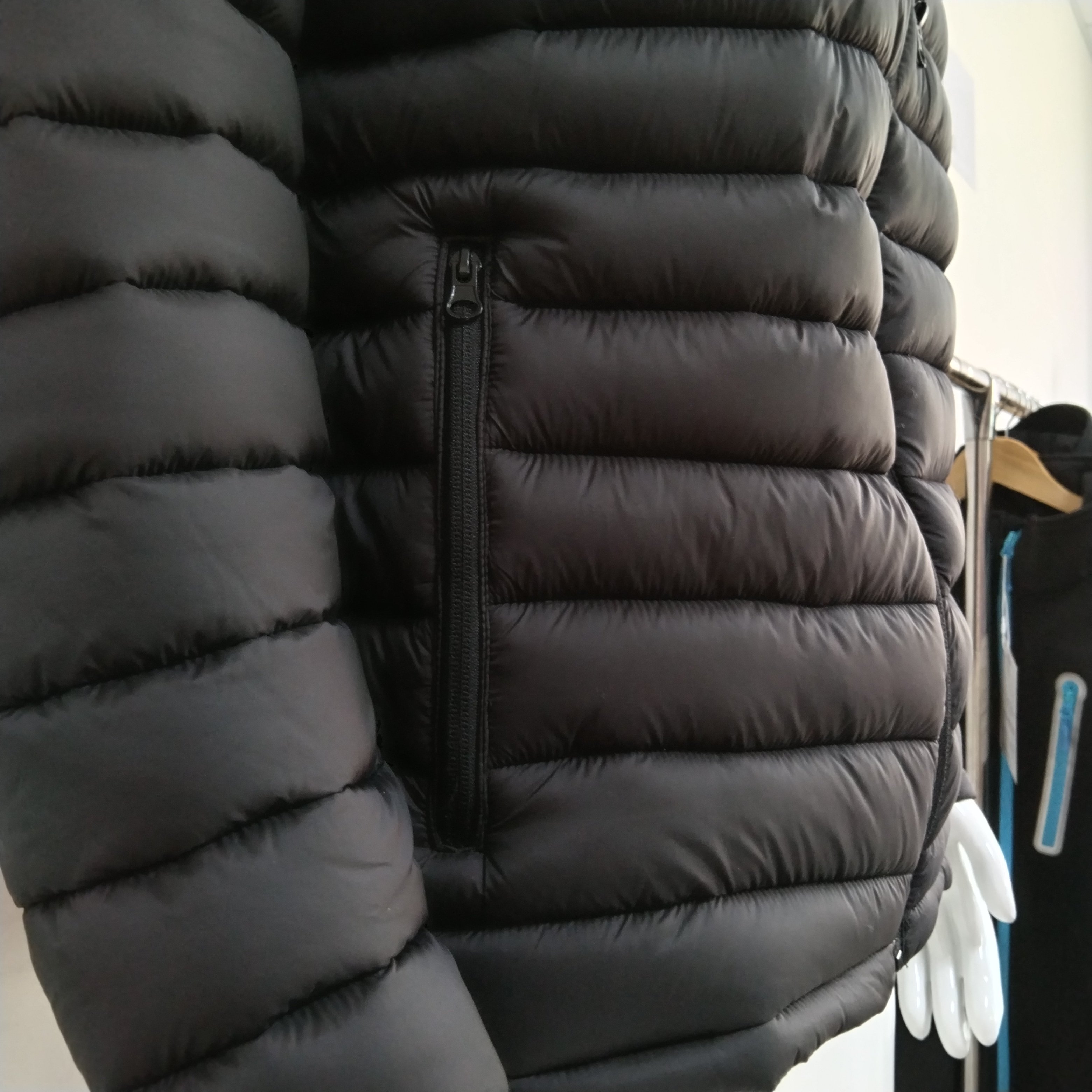 Top selling Warm puffer jacket mens custom logo puffer jacket with hood