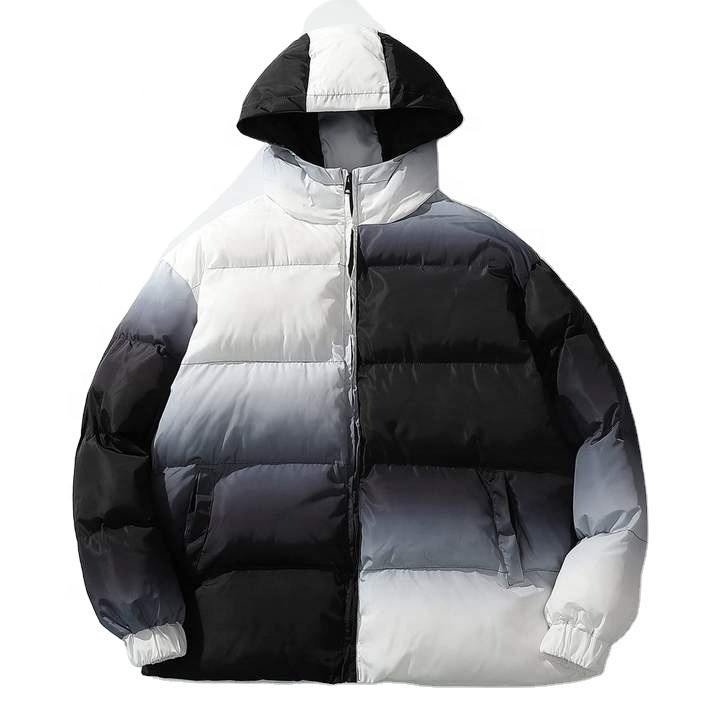 Full Sleeve Winter Puffer Jacket Men OEM Classic Work Puffy High Quality Puffer Jacket Wholesale padded jacket 2023