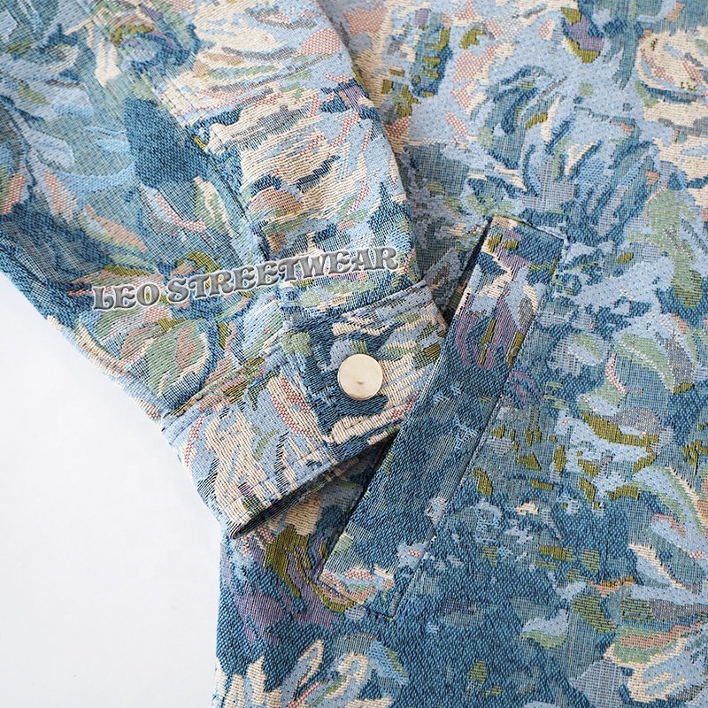 Wholesale New Autumn Winter Men's Tapestry Jackets Fashion Vintage Bomber Zipup Jacket For Men Windbreaker Coat Softshell Jacket
