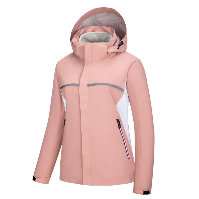 Custom Logo Autumn winter men's and women's jackets 3-in-1 Luxury Quality warm hiking ski suits 2pieces Jacket Outdoor Plus size