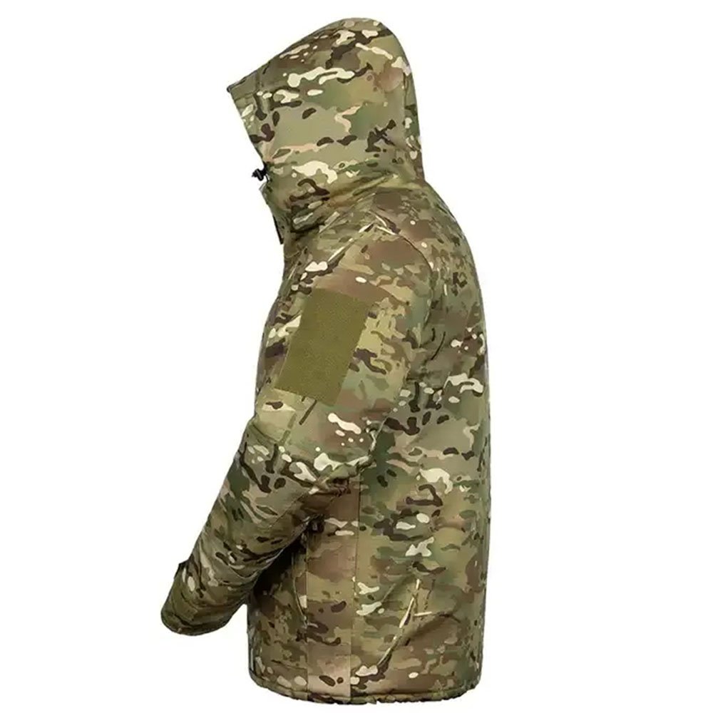 Cotton Clothing Reflective Heated Jacket Winter Thermal Reflective Jacket Men's Clothing Camouflage Tactical Jacket Waterproof