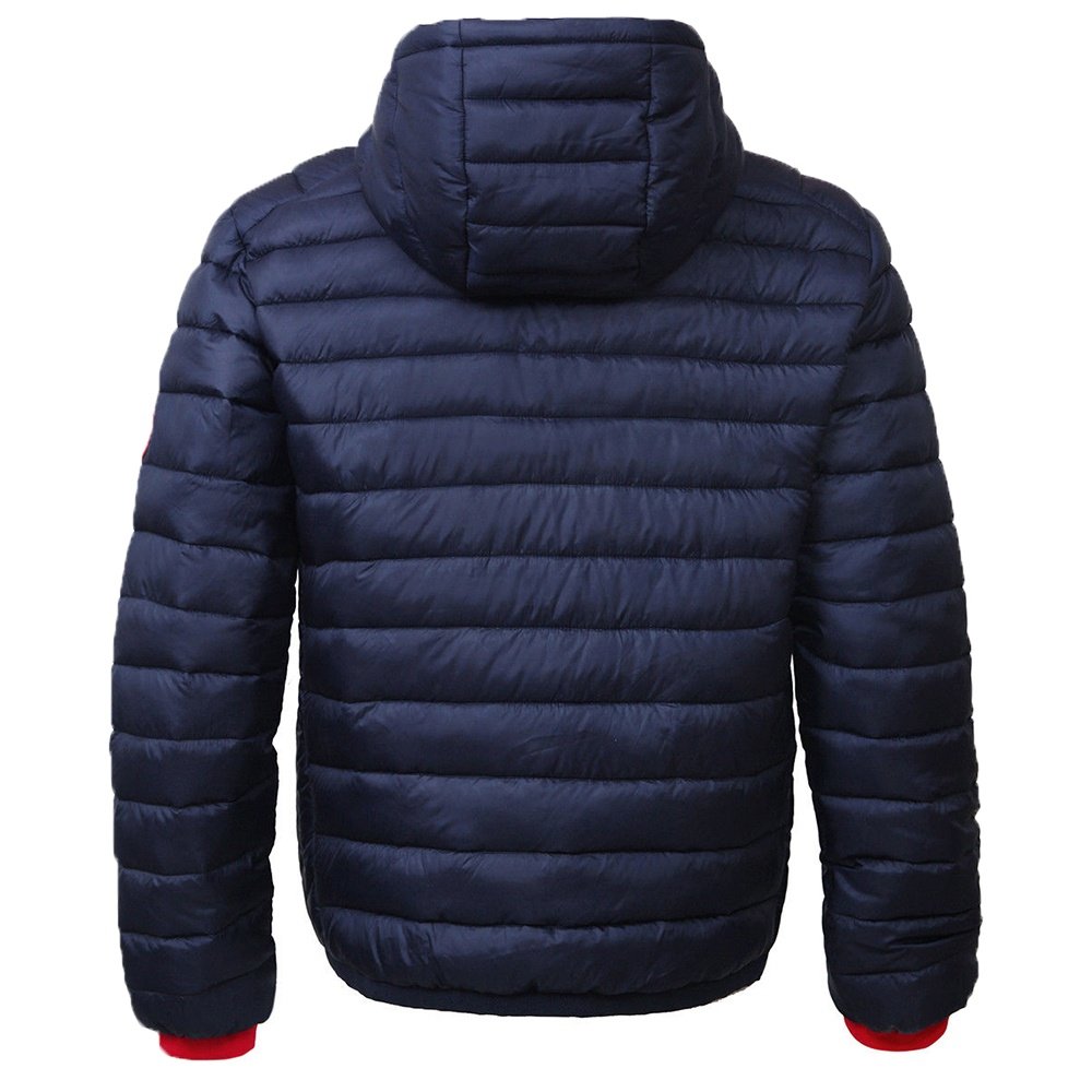 High Quality Down Padded Man Hooded Puffer Jacket Bubble Puff Quilted Coat Outwear Winter Windbreaker Jackets Plus Size Men's
