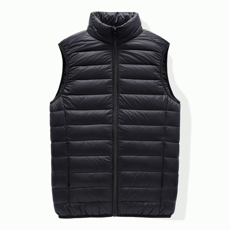 Men's Lightweight Warm Puffer Vest Outdoor Sleeveless Jacket for Golf Hiking Casual Travel