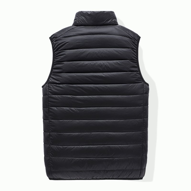 Men's Lightweight Warm Puffer Vest Outdoor Sleeveless Jacket for Golf Hiking Casual Travel