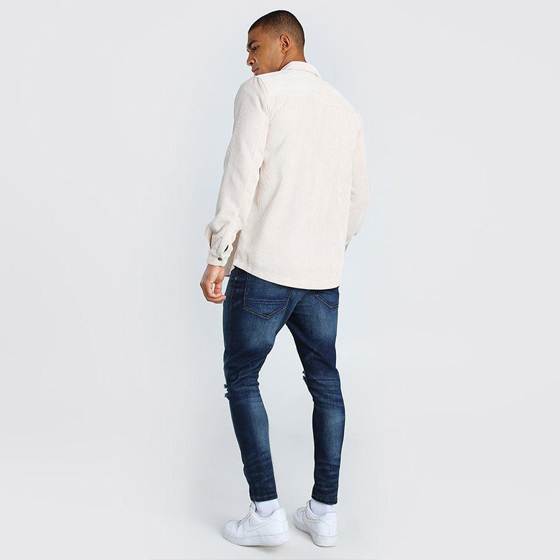 Men's Clothing Casual Trench Winter Corduroy Jacket And Coats Autumn Men's Jackets Fashion Thin Outwear Men Leisure