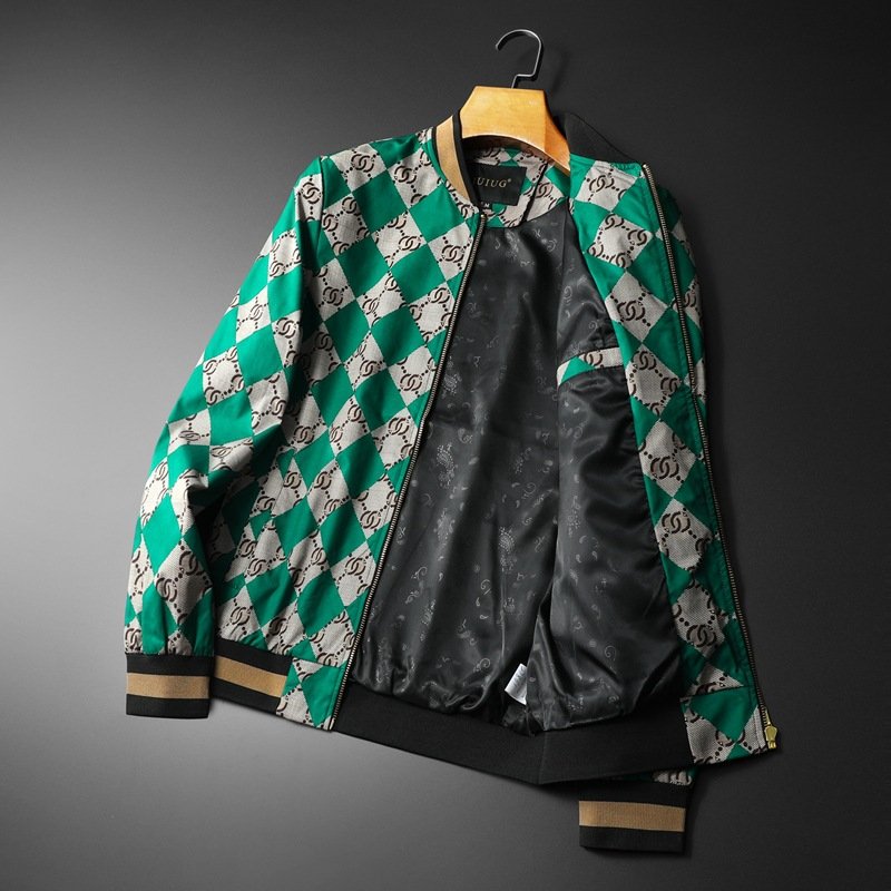 Men's fashion clothes casual jacket Hooded Coat autumn streetwear leather jacket for men
